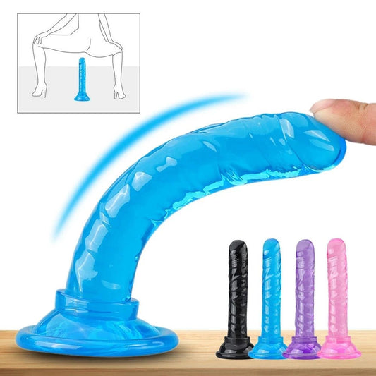 Realistic Dildos For Women No Vibrator Crystal Jelly Toy