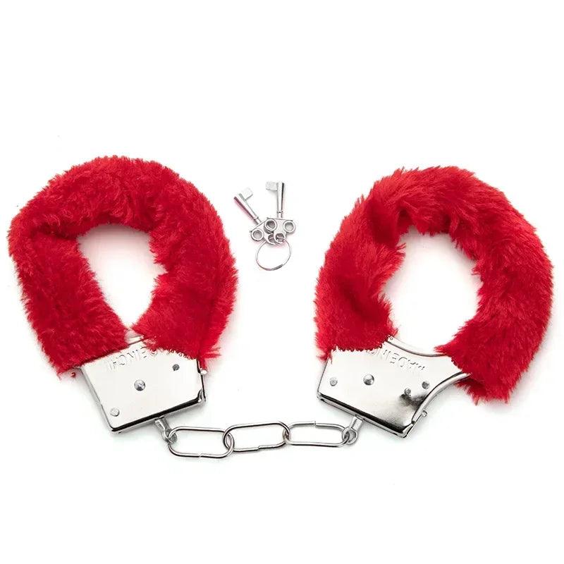 Erotic Accessories Sex Toys 2pc BDSM Bondage Handcuffs Set