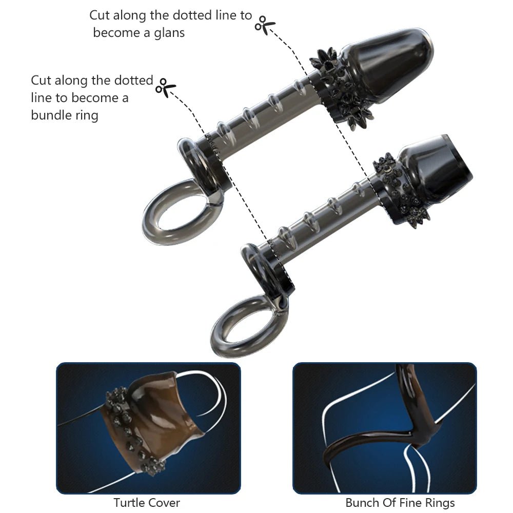 Reusable Rings for Erection Enlargement and Stimulation