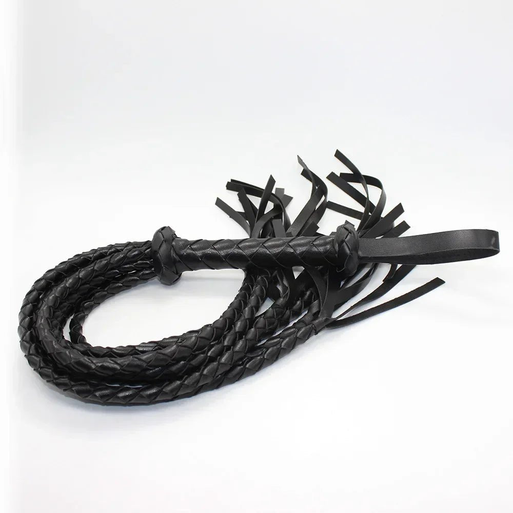 78CM Leather Sex Spanking Whip For Bdsm Bondage Fun