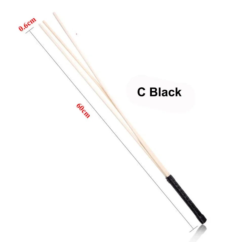 Wholesale BDSM Accessories Rattan 60CM Tough Spanking Whip