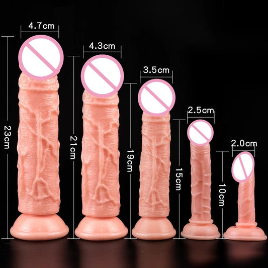 Realistic Skin Feeling Toys for Women with Suction Cup
