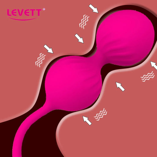 Safe Silicone Smart Ball Vibrator for Kegel Exercise Use