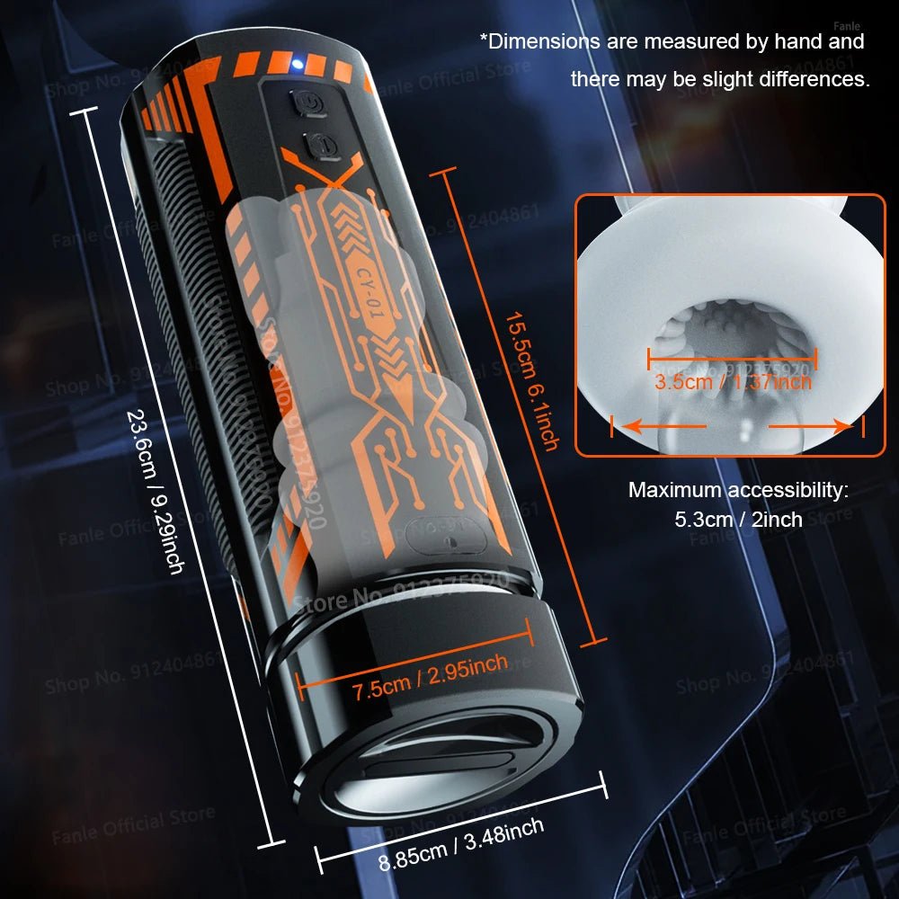 Telescopic Male Cup Piston Vibrating Machine for Pleasure Device