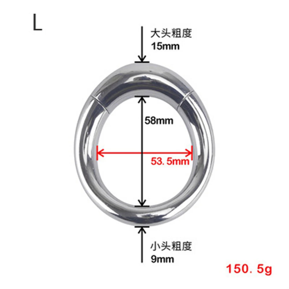 Magnet Ring Stainless Steel Cage for Erection Enhancement