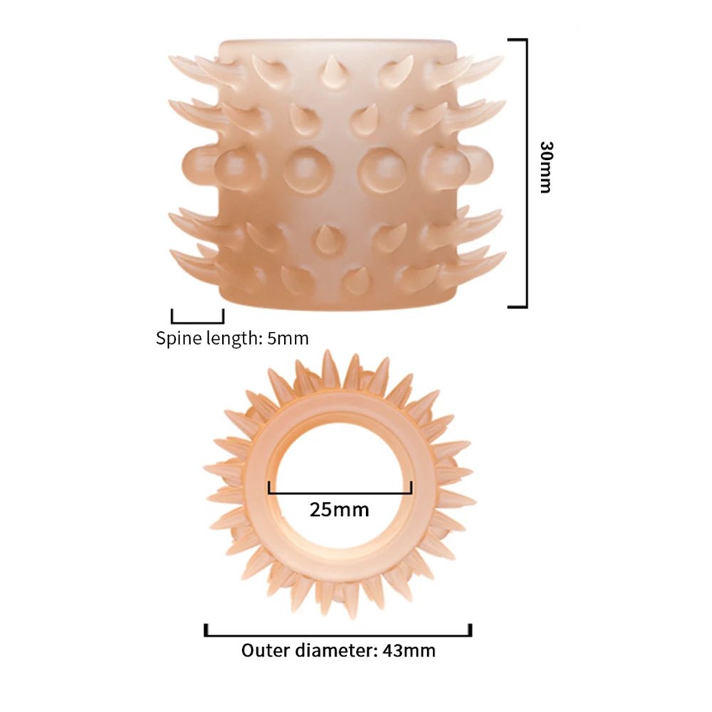 Silicon Ring Cage For Male Erection Delay Enhancement