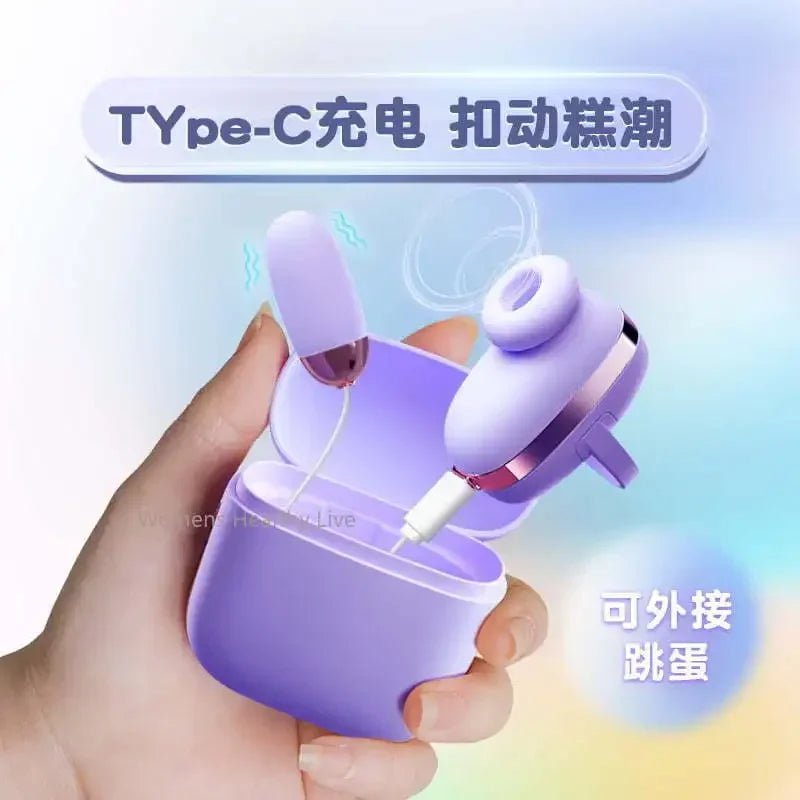 APP Remote Control Bluetooth Vibrator for Couples Fun Toy