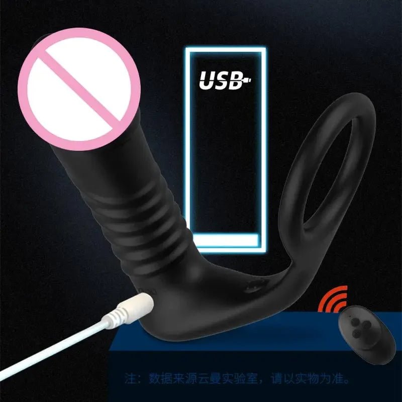 Piston Large Rings Plugs Rechargeable Male Vibrator Menu