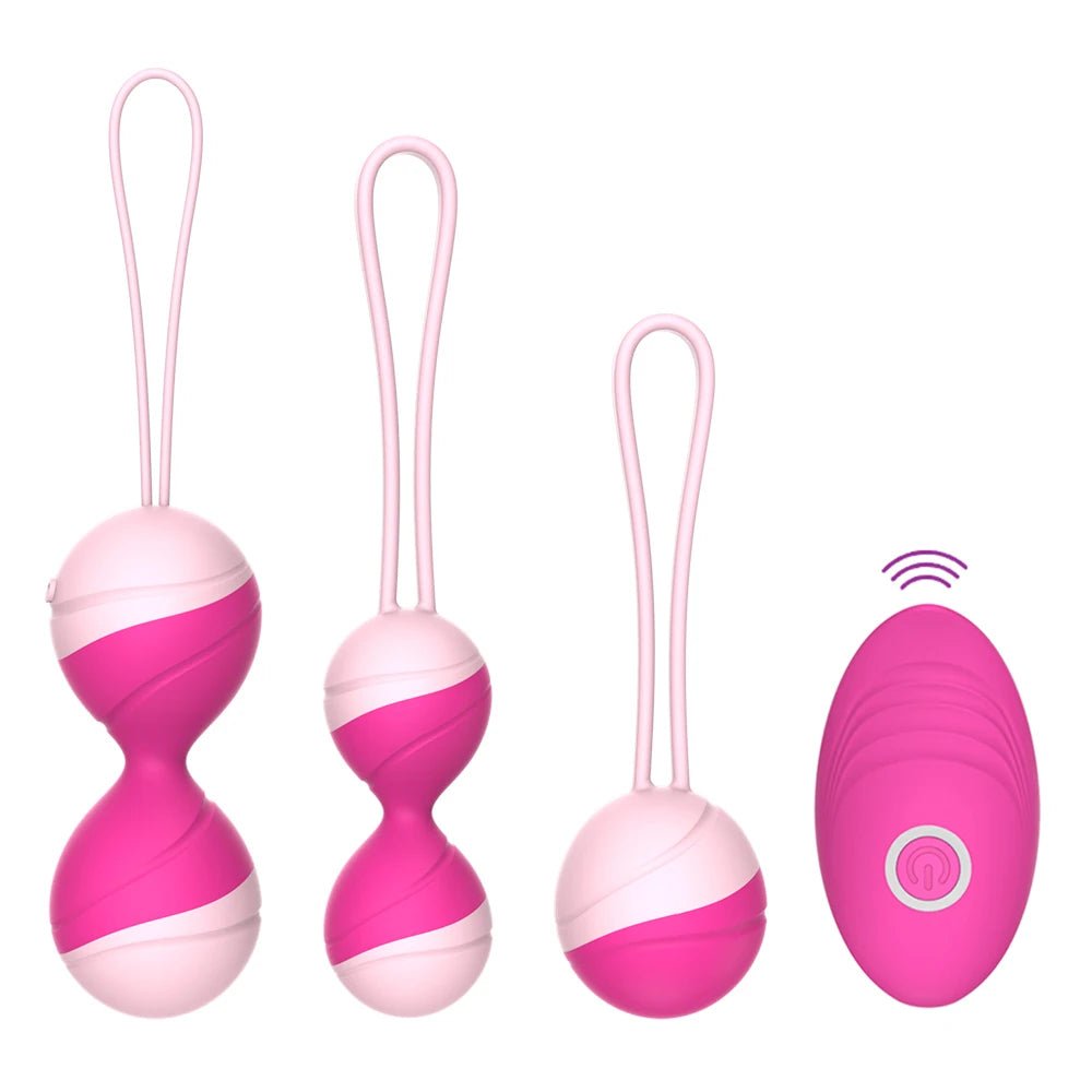 Kegel Balls Vibrator Remote Control Vibrating Egg For Women