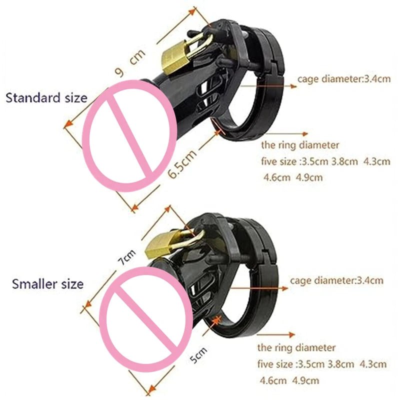 Chastity Devices Cage Locked Device for Men Pleasure Control