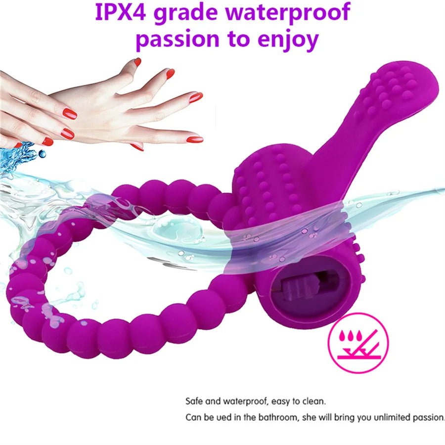 Pleasure Enhancer Ring Vibrator For Couples Fun Experience