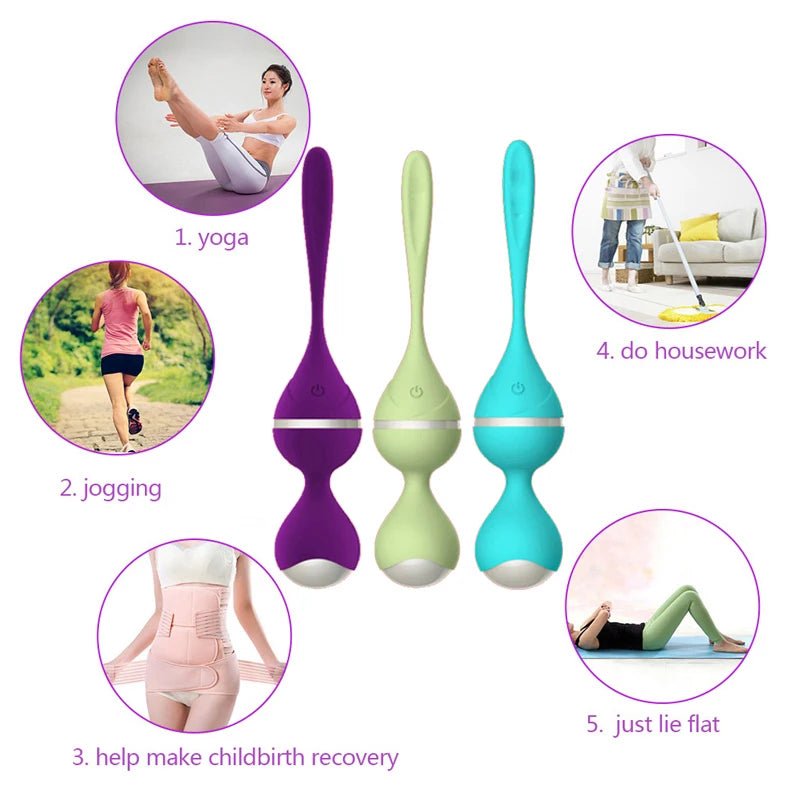 Remote Control Tight Balls Vibrators For Women - Pleasure Enhancer