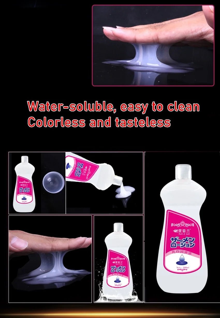 200ml/500ml Semen Lubricant For Enhanced Pleasure Use