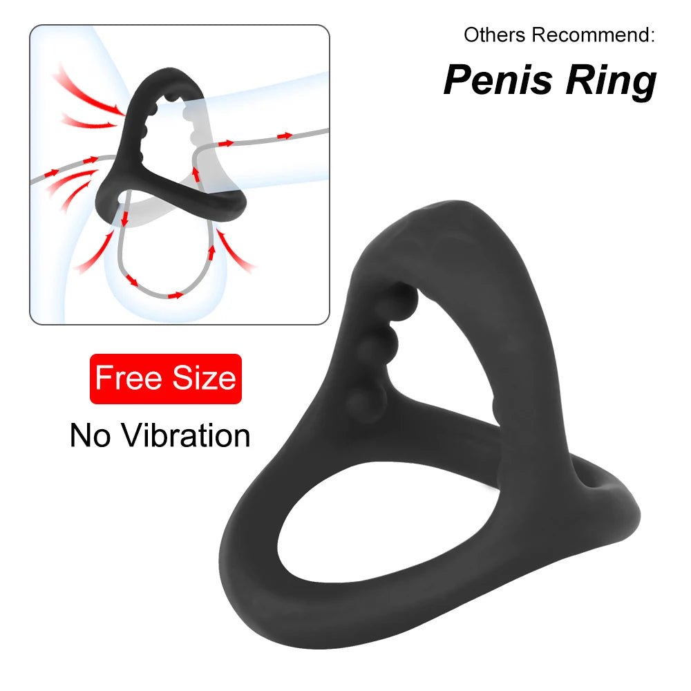 Bluetooth Ring Vibrators For Men With APP Control