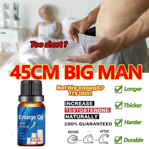 XXXL Enlargement Oil for Male Potency and Growth