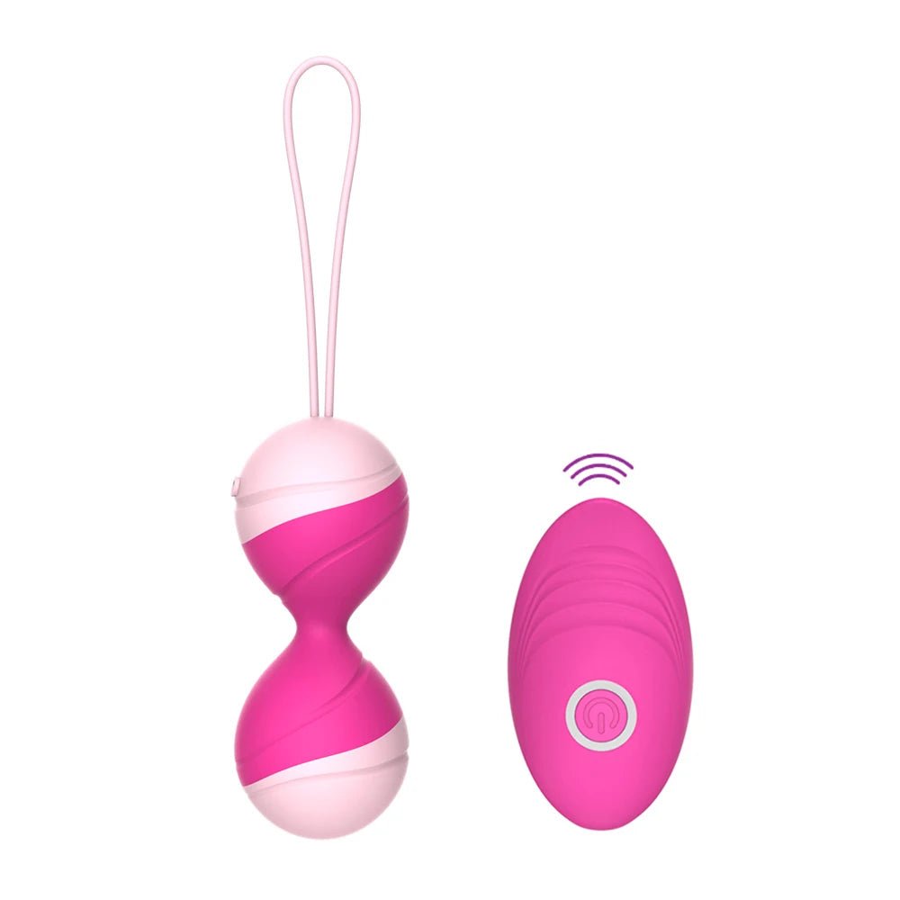 Kegel Balls Vibrator Remote Control Vibrating Egg For Women