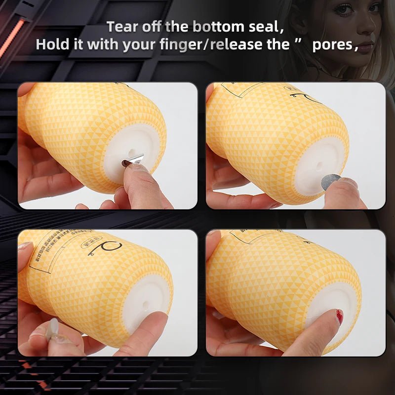 Soft Male Pleasure Cup Sucking Male Pleasure Enhancement 3 Ways