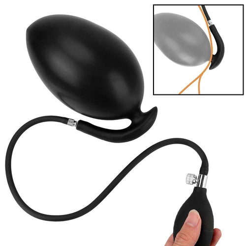 Go Out Silikone oppustet Super Big Anal Plug Dildo