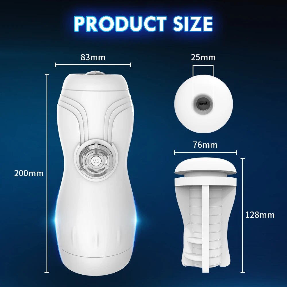 Automatic Male Cup Vibration Pleasure Device for Ultimate Enjoyment