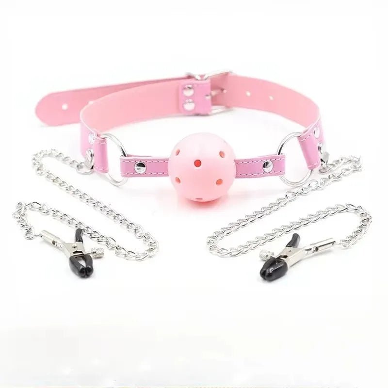 Nipple Clamps BDSM Bondage Set for Women Fetish Restraints Exotic