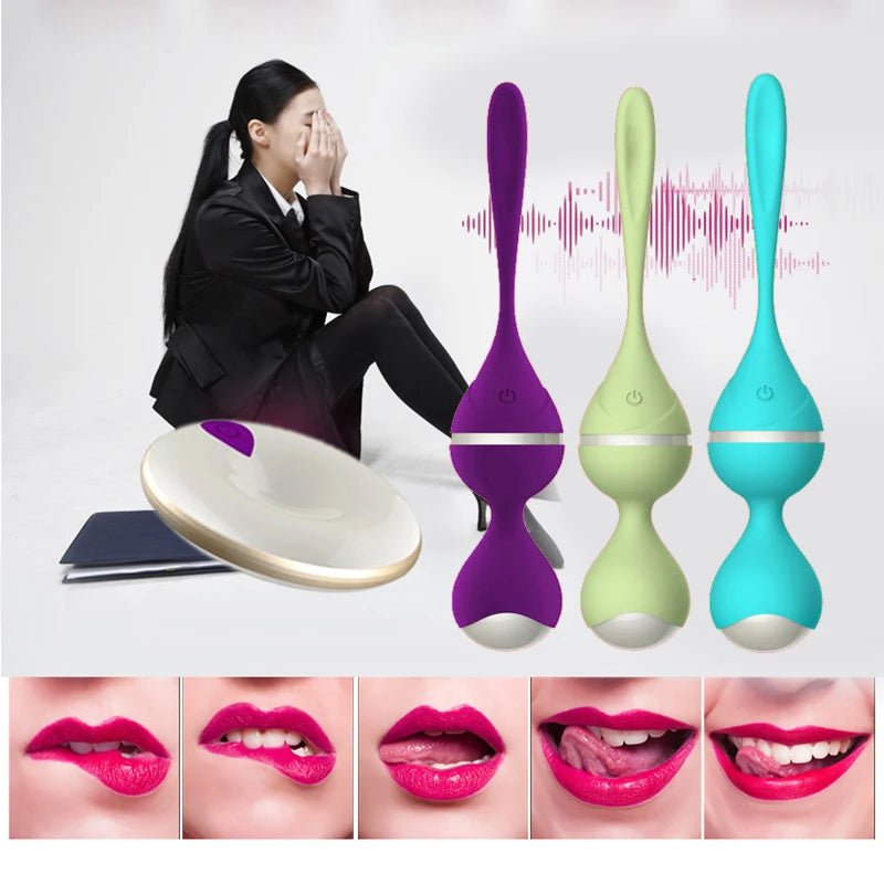 Remote Control Tight Balls Vibrators For Women - Pleasure Enhancer