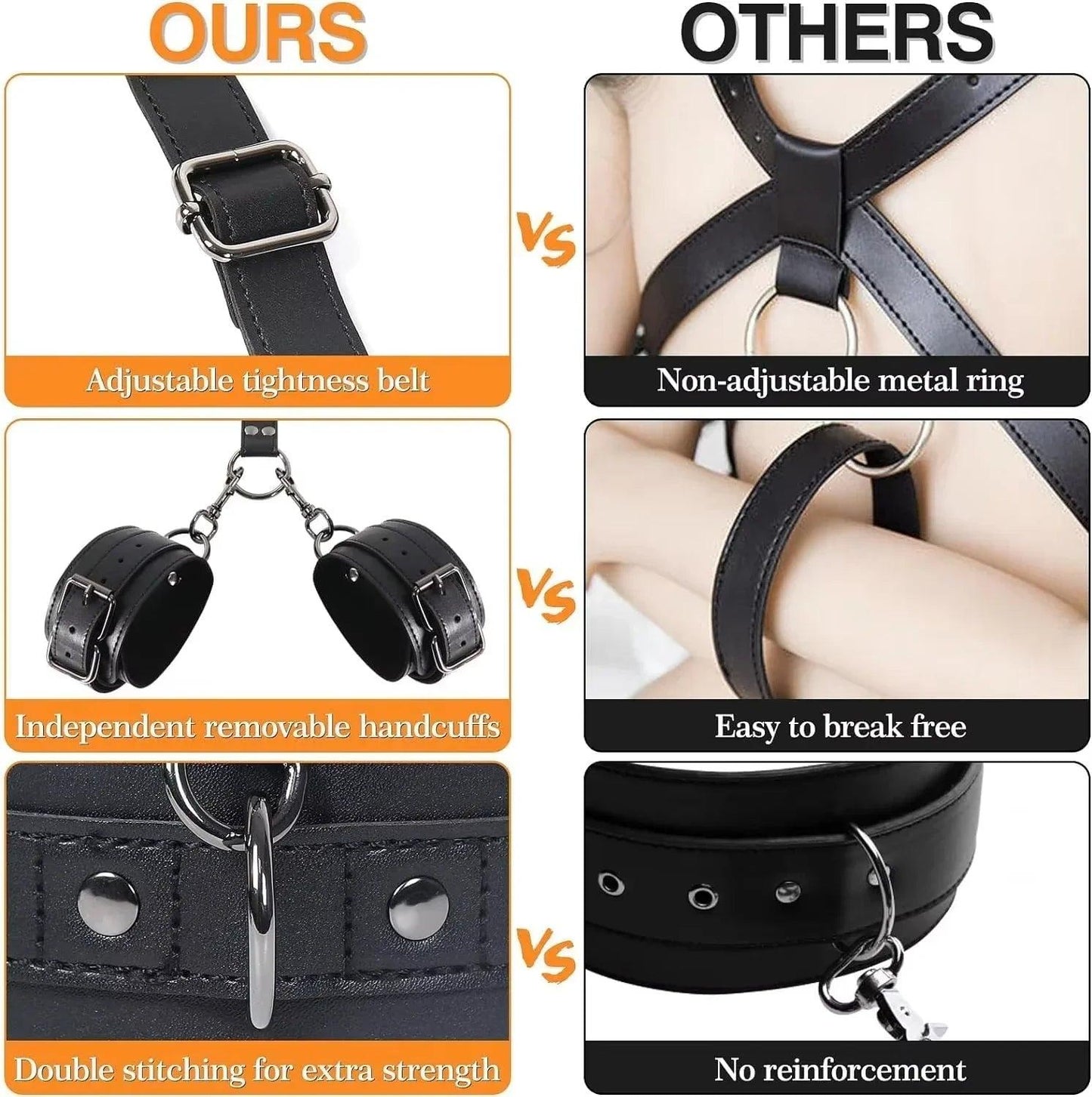 2025 New BDSM Sex Bondage Restraints Kit for Couples