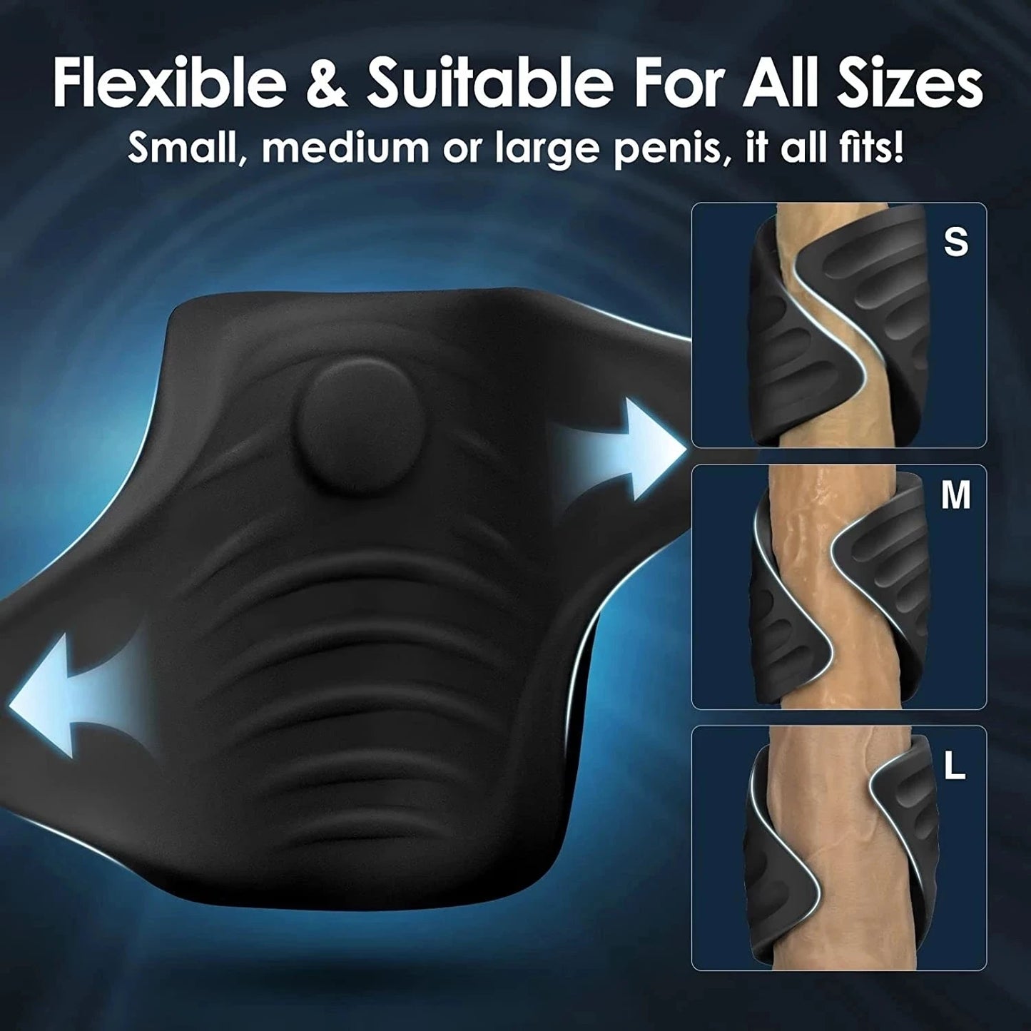 HESEKS Male Training Vibrator with App Control for Pleasure