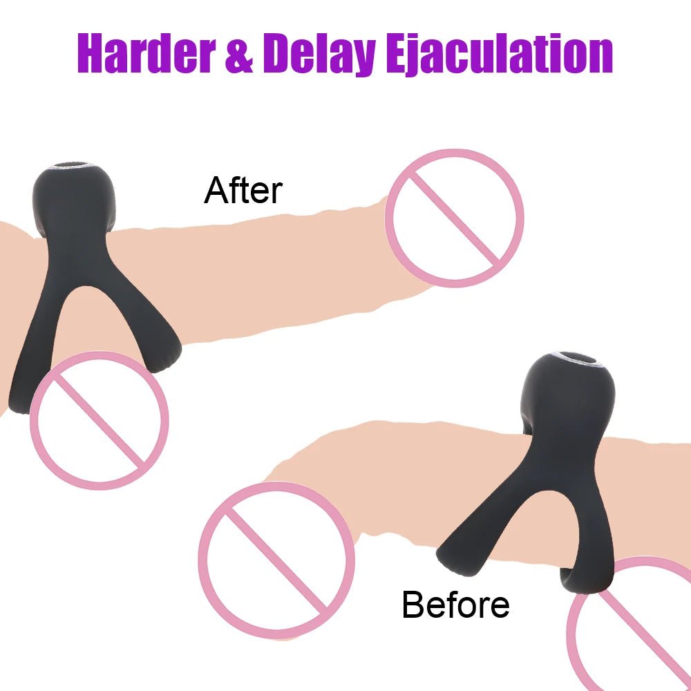 Bluetooth Ring Vibrators For Men With APP Control