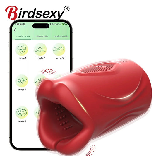 APP Remote Control Ring Vibrator Wearable Sleeve Toy for Couples