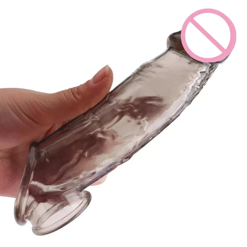 Sexy Toys Sleeve for Men Delay Extender Solution