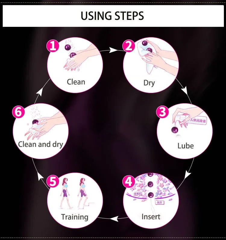 Kegel Ball for Women Tight Exercise Toys for Pelvic Strengthening