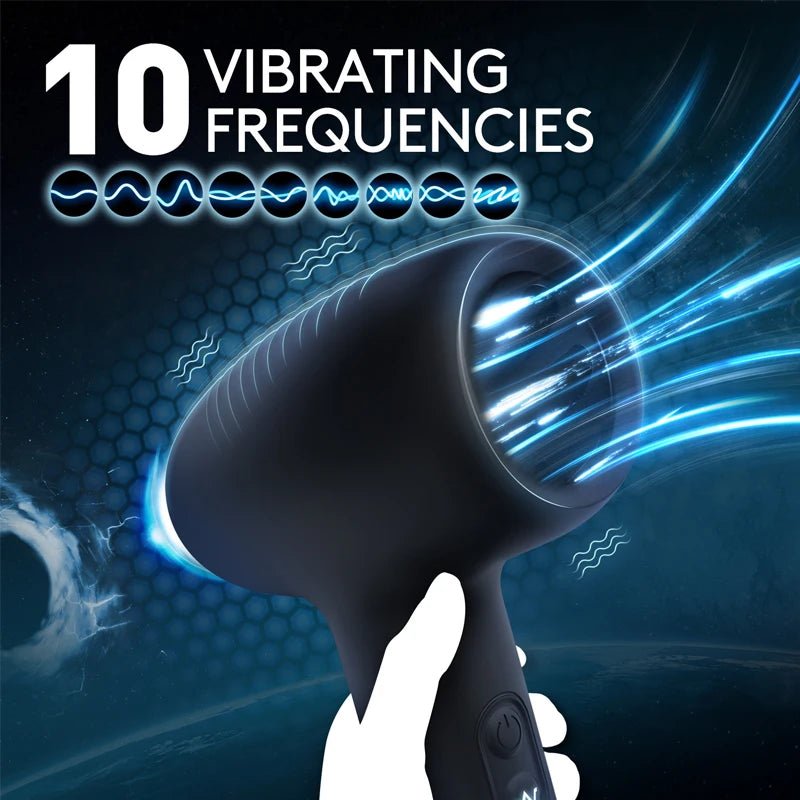 10 Vibration Male Devices APP Manual Control Stimulation Machine