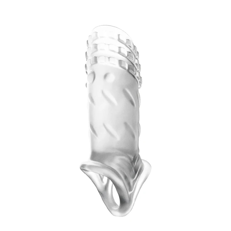 Reusable Delay Condom Sleeve for Men Adult Toys 55mm