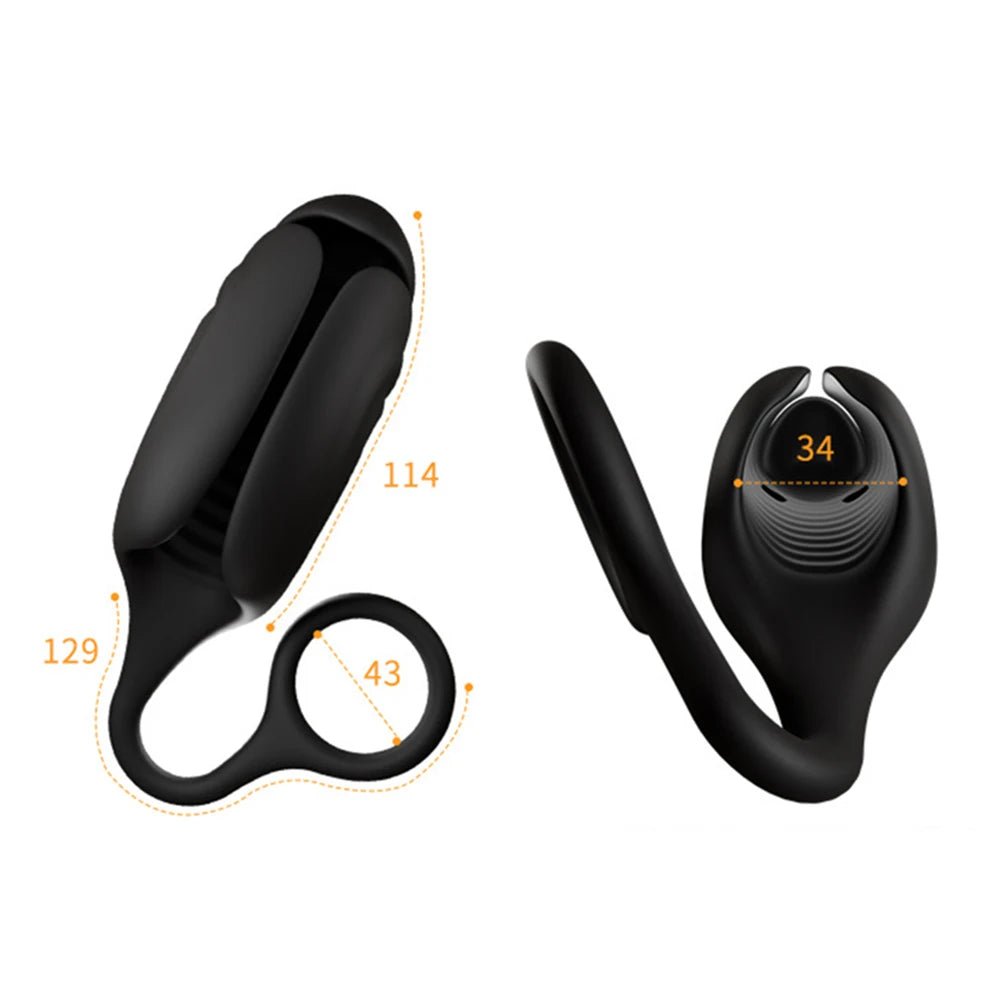 Training Endurance Vibrator Electric Shock Device for Men
