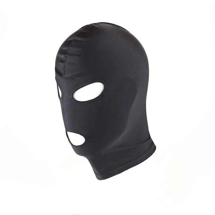Fetish Mask Hood Sexy Toys Open Mouth Eye Bondage Mask