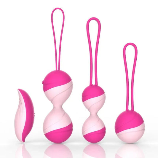 Remote Control Kegel Balls Vibrator for Pelvic Floor Exercise