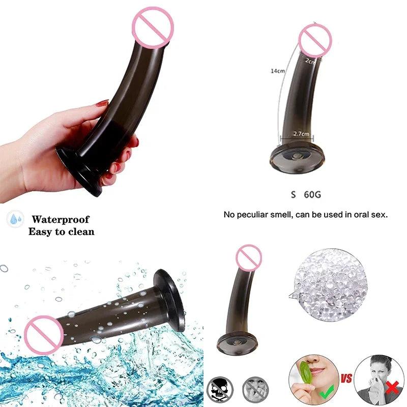 Dual Channel Cup Small Plug For Men Real Vajina Toys