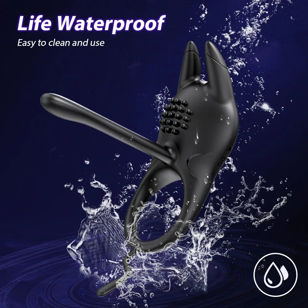 Vibrating Ring for Men for Ultimate Pleasure Boost Device