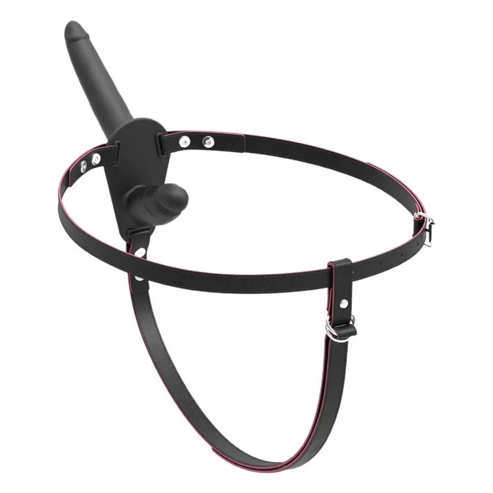 Women Wearing Dildo G-spot Stimulator Silicone Belt Pants