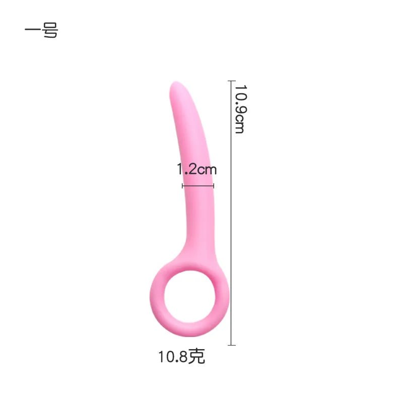 Silicone Crescent Plug for G-Spot Stimulation Experience