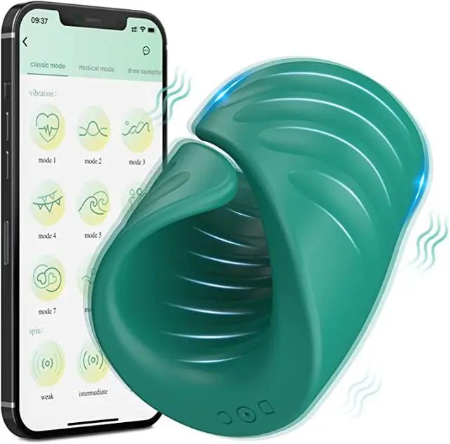 HESEKS Male Training Vibrator with App Control for Pleasure