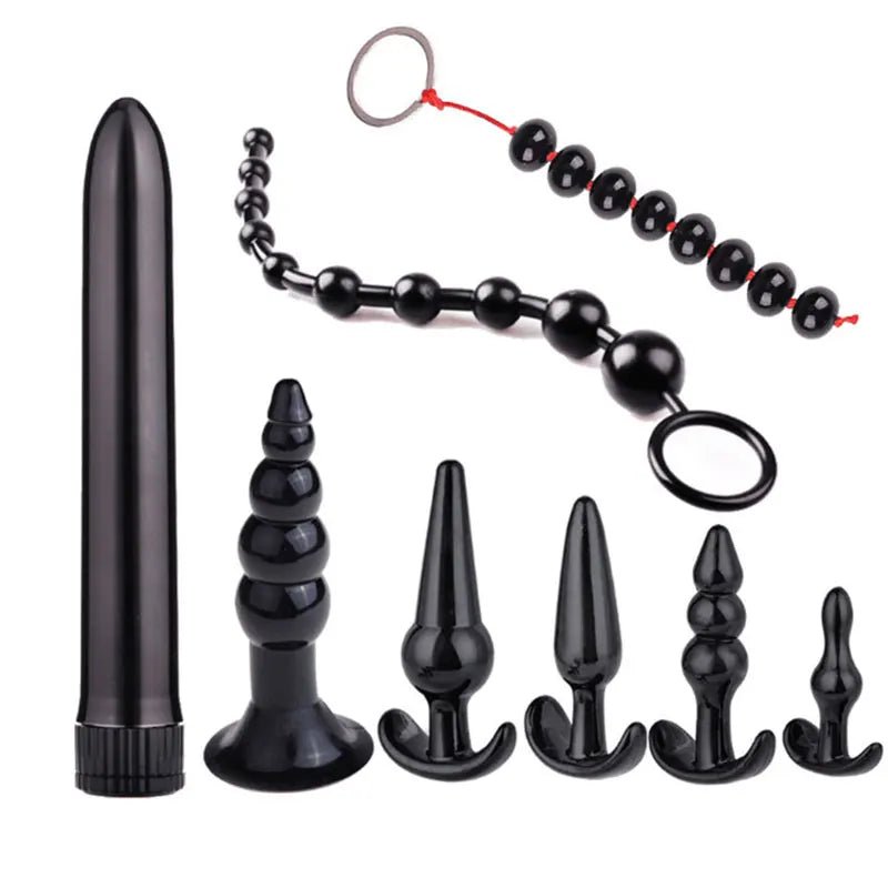 4/5/7/8Pcs/Set Silicone Butt Plug Toys for Gay Pleasure