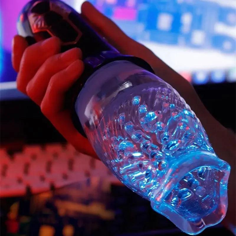 Poupée vibrante en silicone pour homme