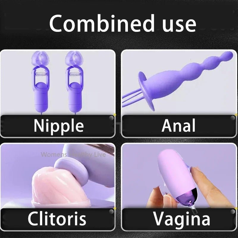 APP Remote Control Bluetooth Vibrator for Couples Fun Toy
