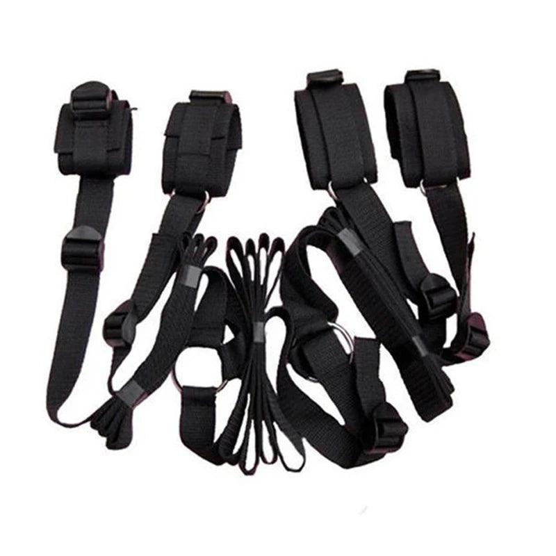 Adult Erotic Toy Handcuffs Ankle Cuffs BDSM Bondage Set
