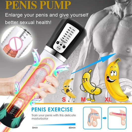 Automatic Electric Vacuum Pump for Male Enhancement Device