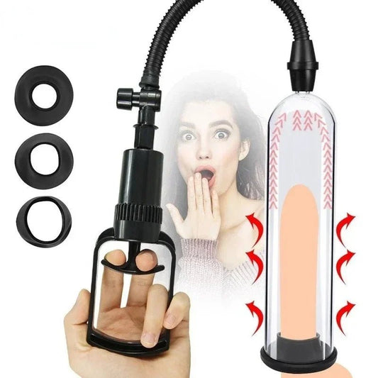 Male Pump Enlargement Vacuum Extender Toy for Men Device