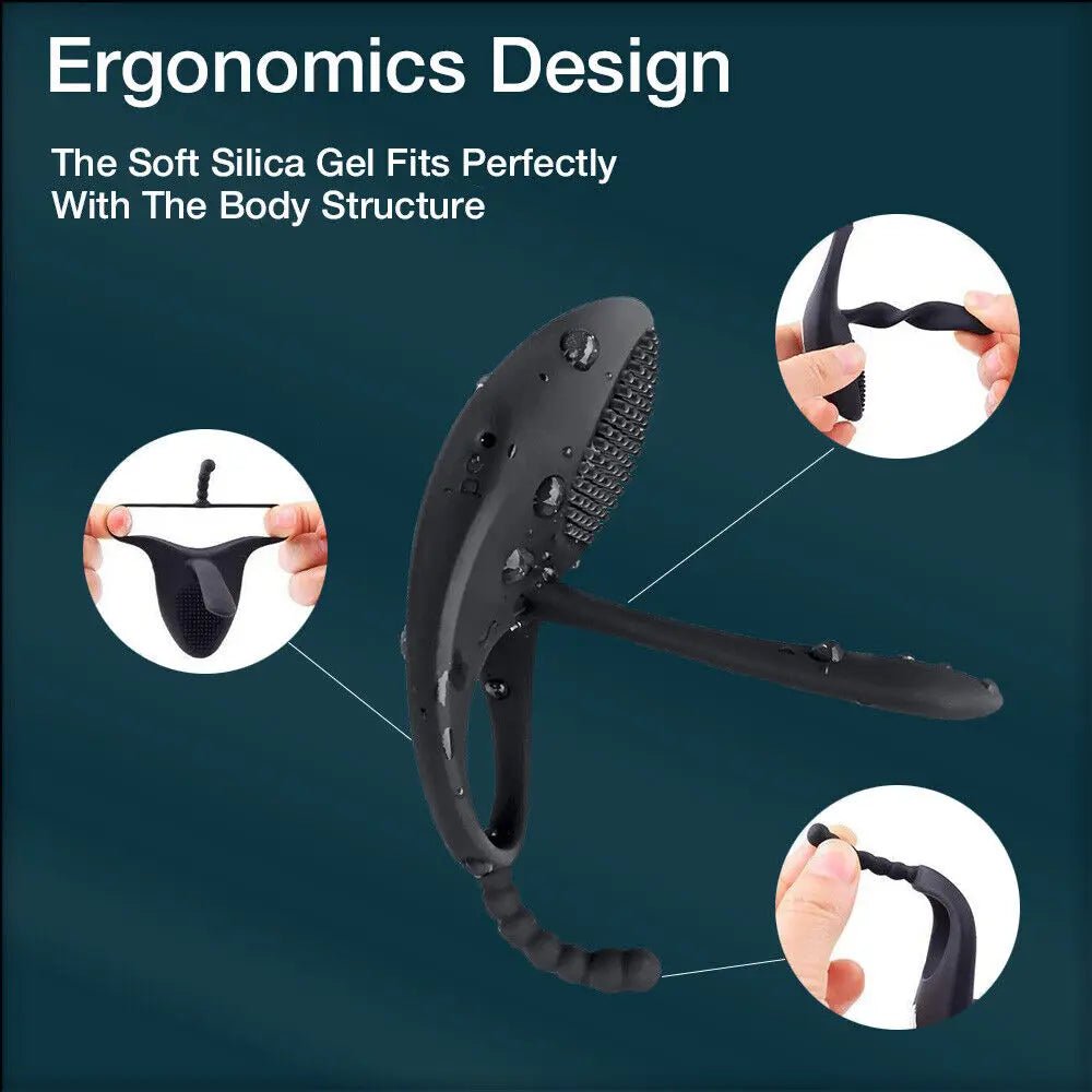 Enlargement Delay Ejaculation Toys For Men - Premium Cock Ring