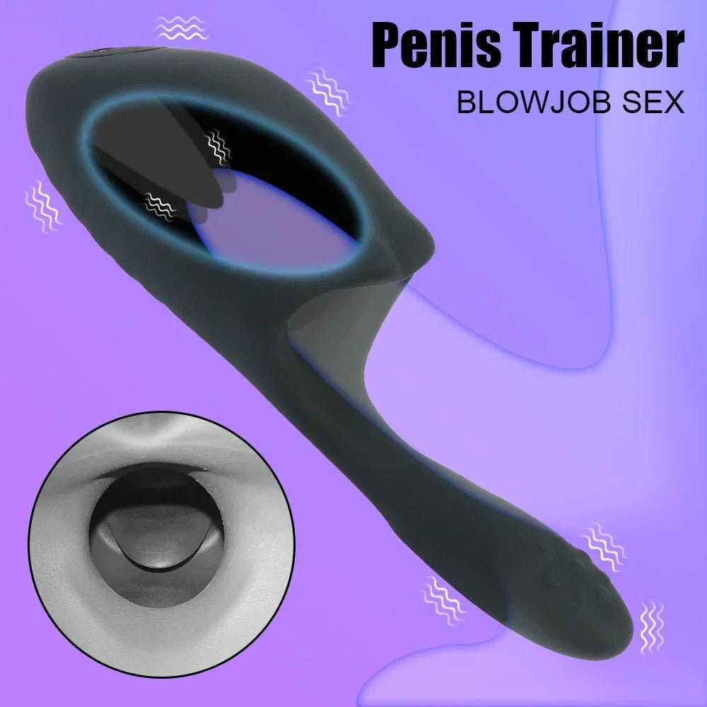 2 Motor Vibrators Testis Massager Toy for Ultimate Enjoyment