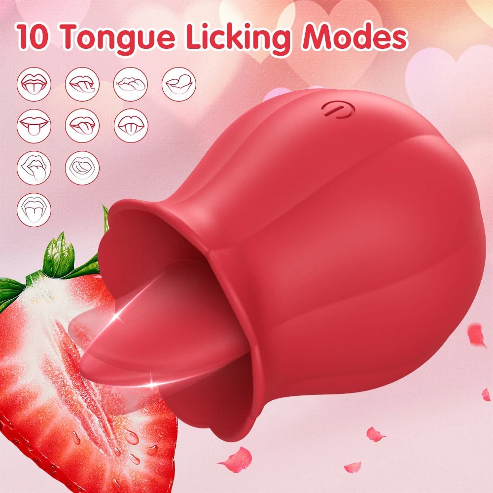 Tongue Licking Vibrator for Women Pleasure Toy Experience